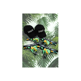 Pack 4 Strings Homme LM2402-57BIR LOOKME + 2 Casquettes Offertes